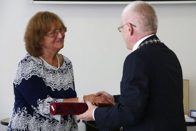 Nové profesorky emerita Ekonomickej univerzity v Bratislave