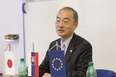 Univerzitné udalosti » Prednáška japonského veľvyslanca