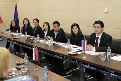 Prijatie delegácie z NIDA Bangkok
