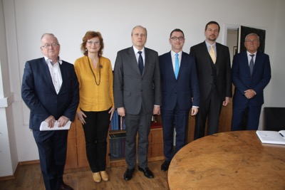 Nový veľvyslanec Estónska na návšteve EU v Bratislave