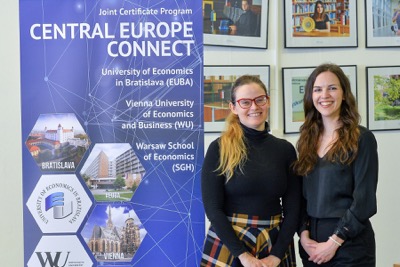 Univerzitné udalosti » Projekt Central Europe Connect už po 9. krát spojil študentov ekonomických univerzít z Bratislavy, Viedne a Varšavy