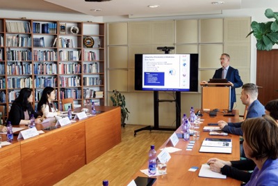Rokovanie s delegáciou zo Shanghai University of International Business and Economics