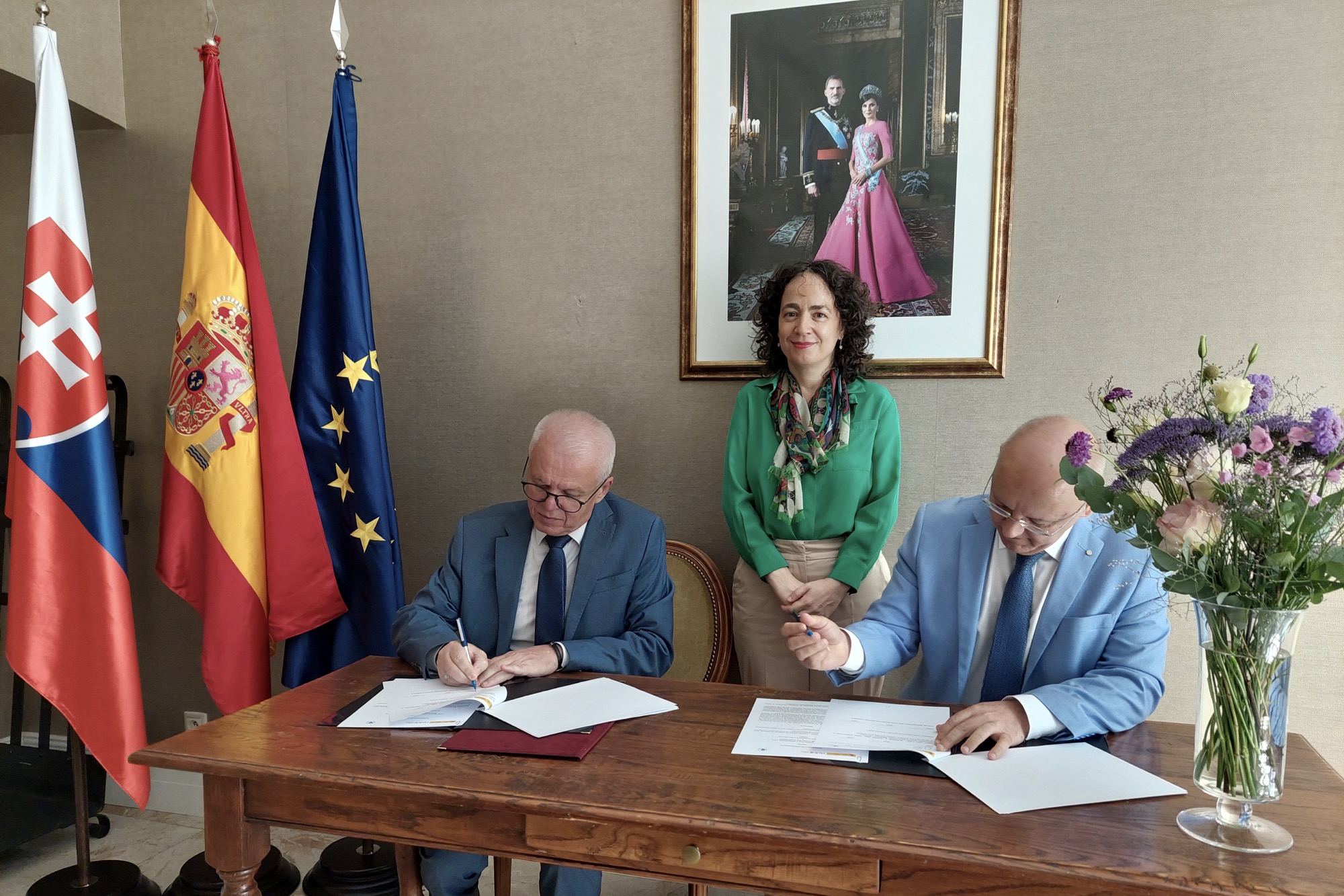 Podpis memoranda o porozumení medzi EU v Bratislave a ICEX Spain Trade and Investment