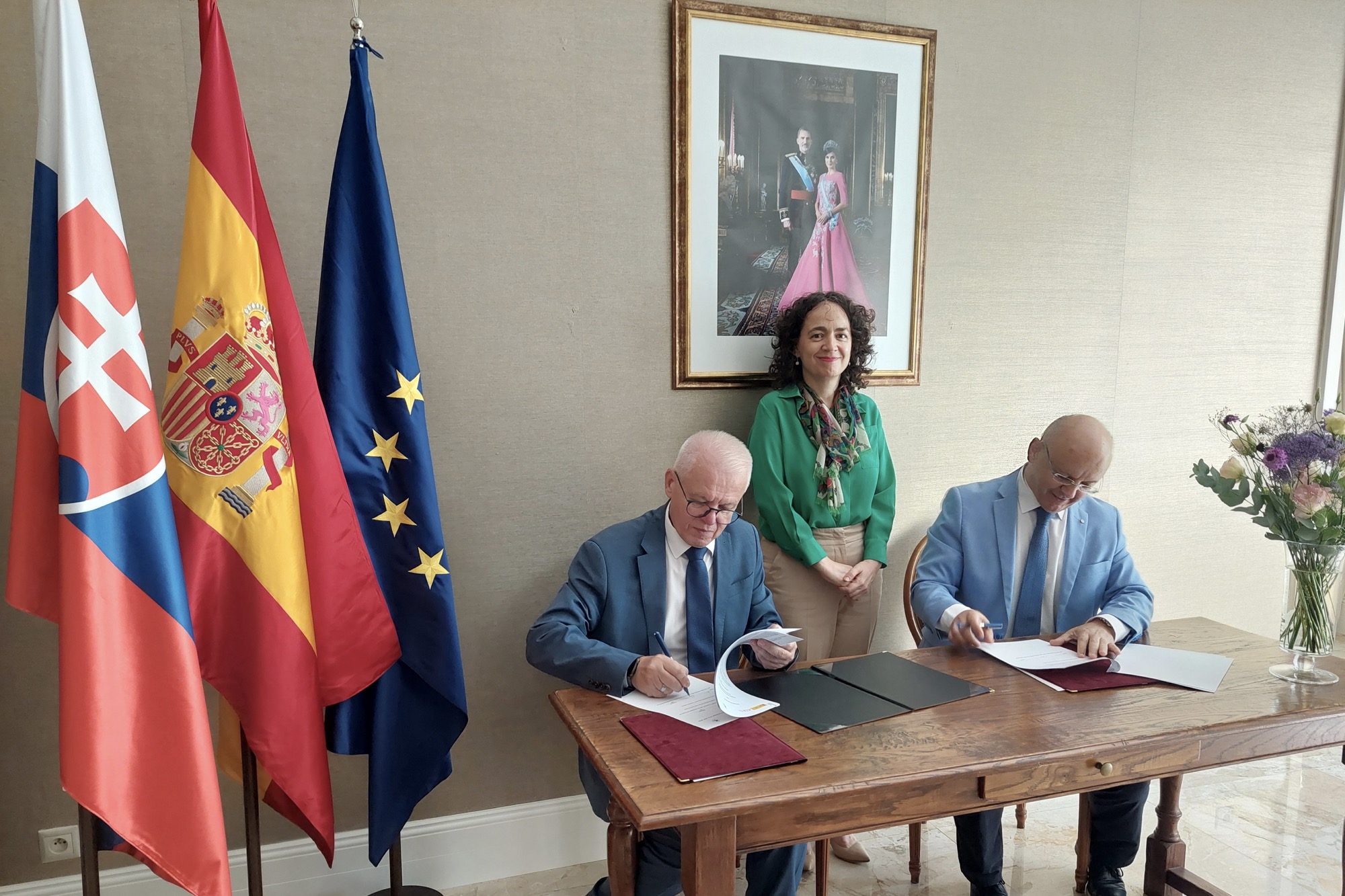 Podpis memoranda o porozumení medzi EU v Bratislave a ICEX Spain Trade and Investment