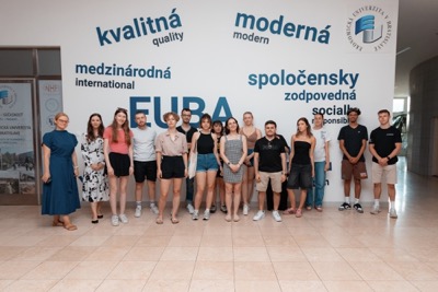 EUBA privítala študentov letnej školy Business and Leadership in Central Europe