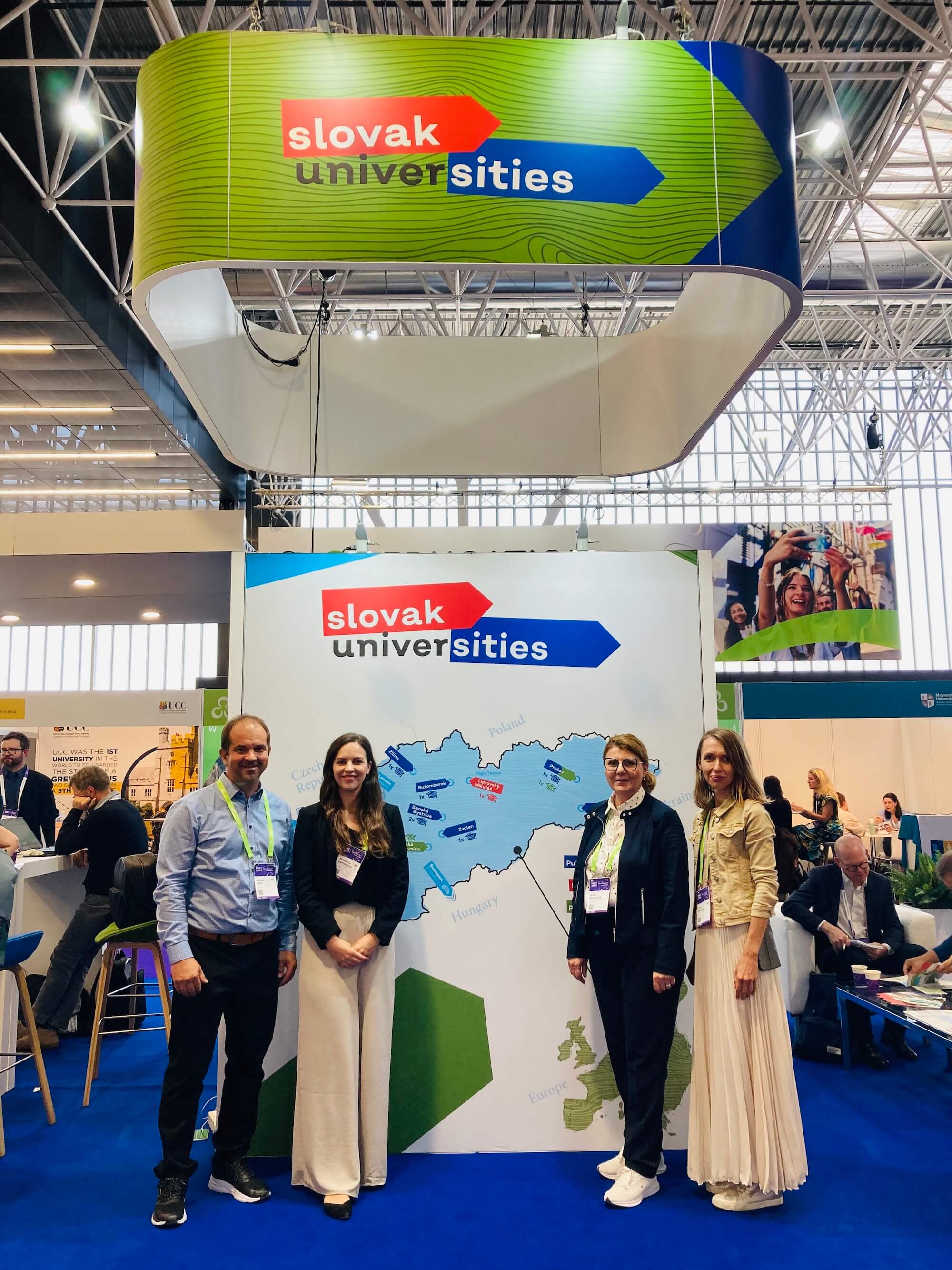 EUBA participated in the international education fair EAIE 2024