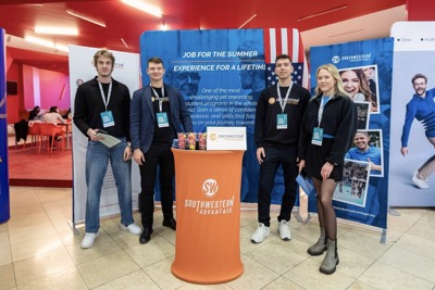 Úspešný Job Fair 2025 na EUBA: Študenti nakopli svoju kariéru