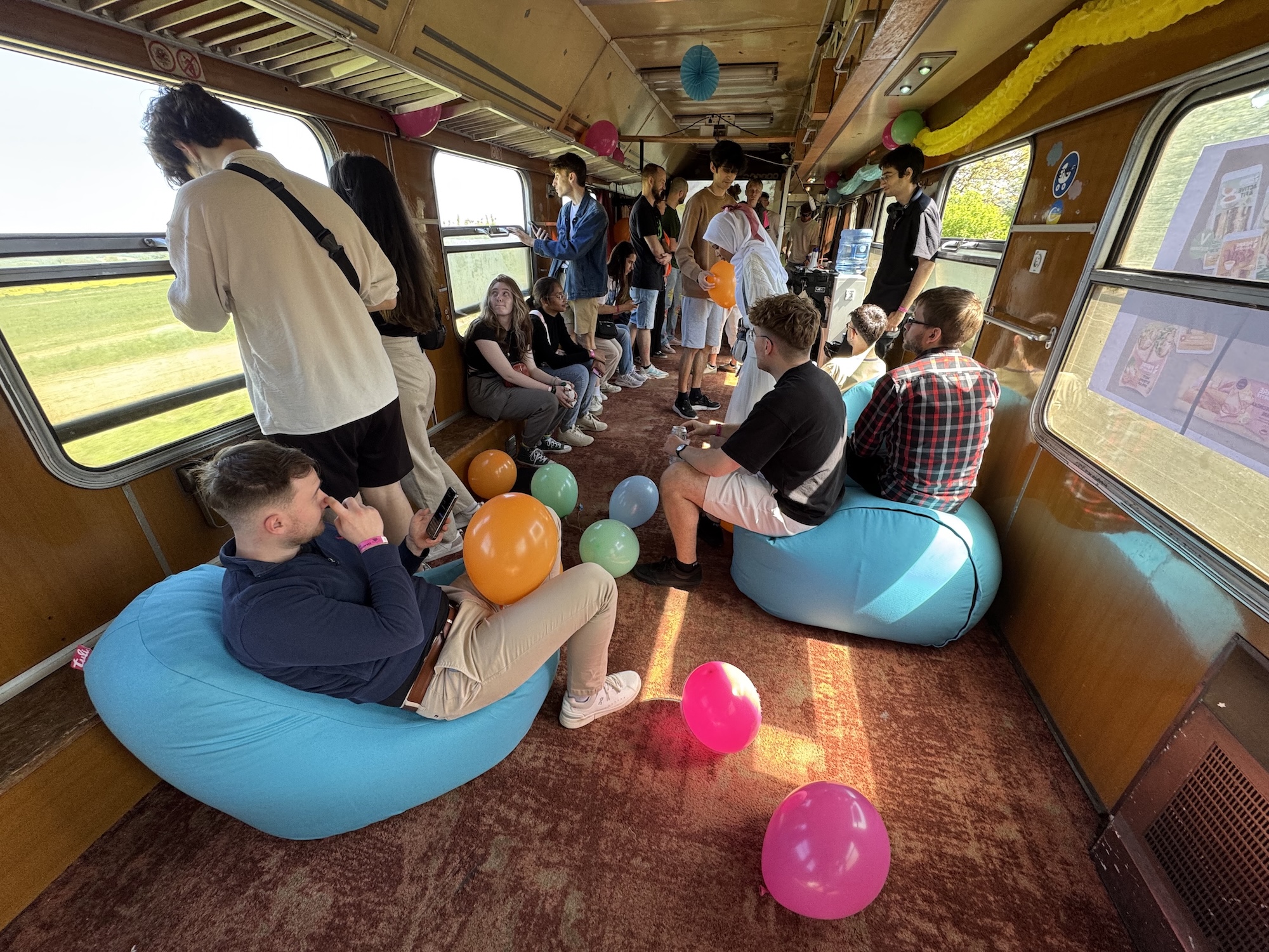 ESN Adventure Train: Zábava, priateľstvá a objavovanie  – všetko na jednej koľaji