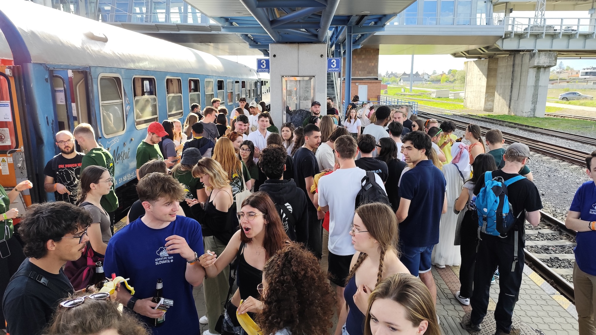 ESN Adventure Train: Zábava, priateľstvá a objavovanie  – všetko na jednej koľaji