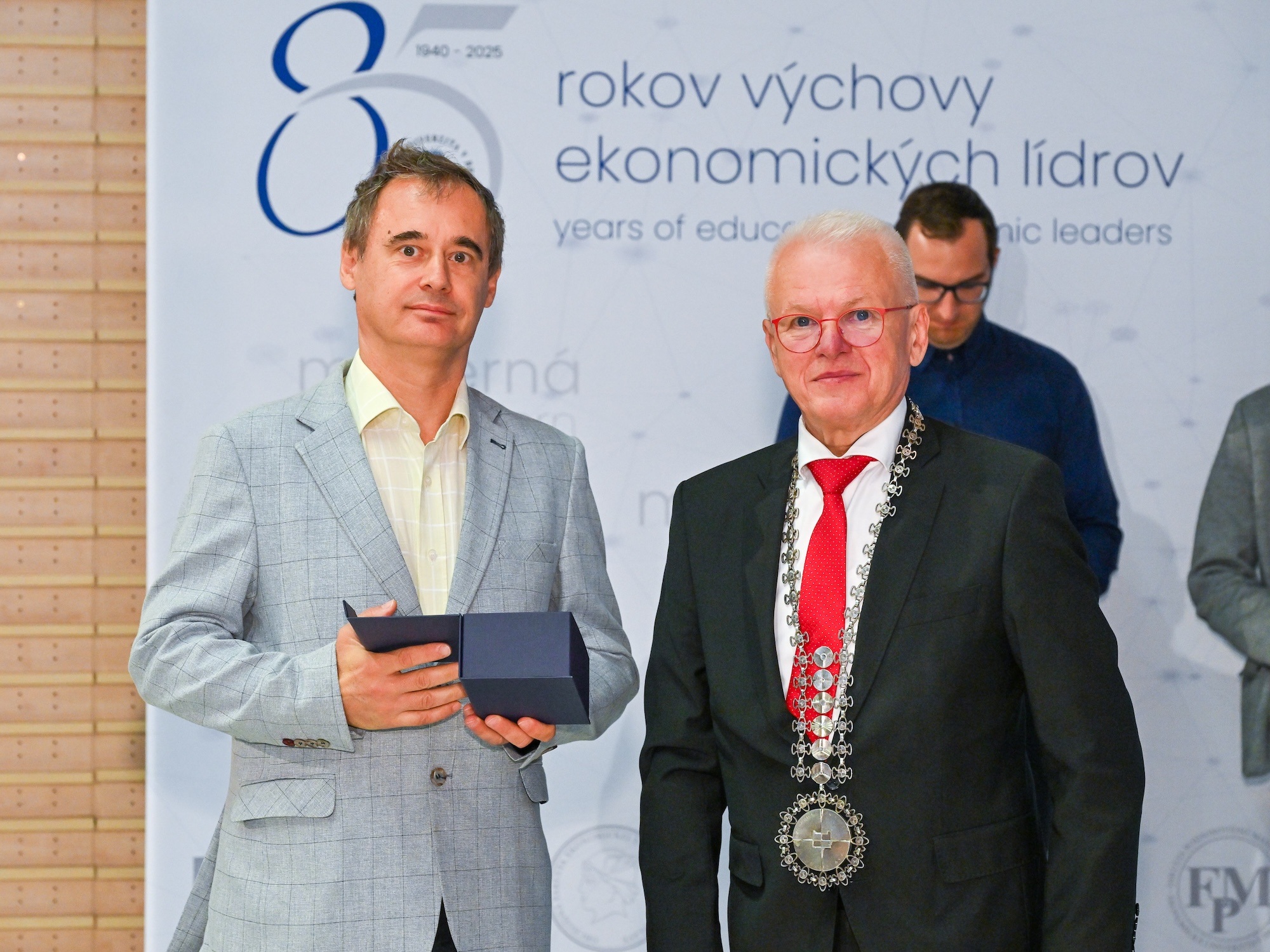 EUBA 85: Rektor ocenil laureátov za mimoriadny prínos k rozvoju vedy a výskumu