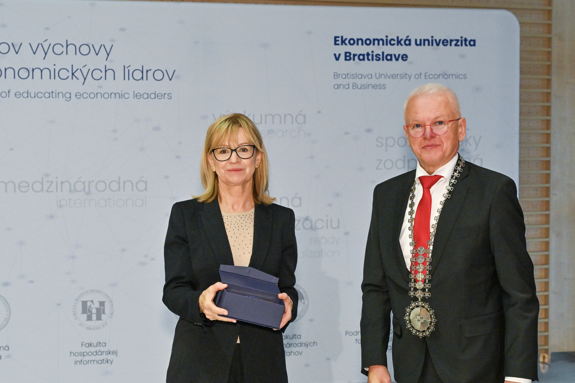 EUBA 85: Rektor ocenil laureátov za mimoriadny prínos k rozvoju vzdelávania