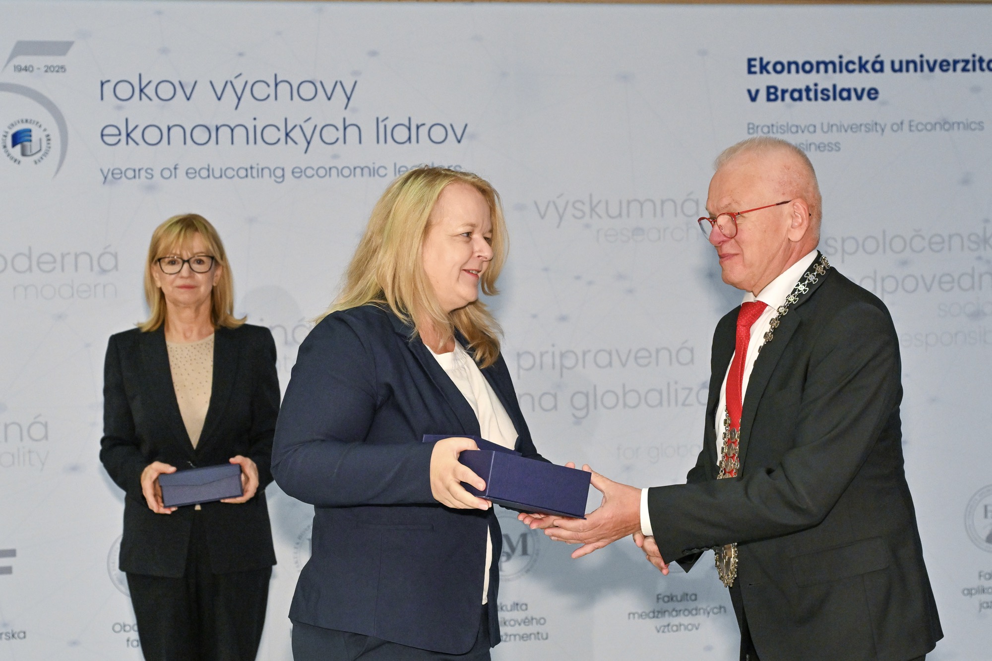 EUBA 85: Rektor ocenil laureátov za mimoriadny prínos k rozvoju vzdelávania