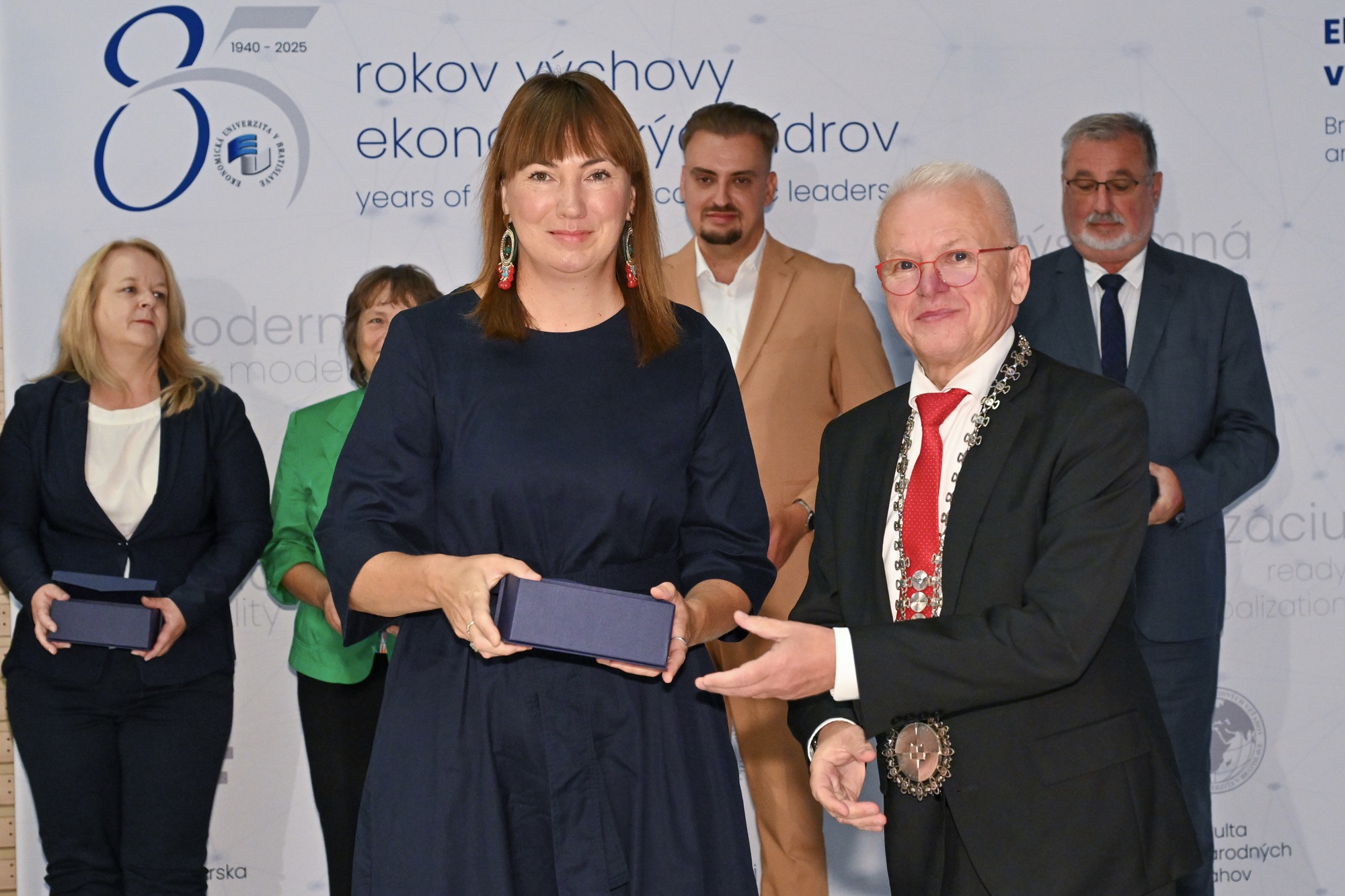 EUBA 85: Rektor ocenil laureátov za mimoriadny prínos k rozvoju vzdelávania