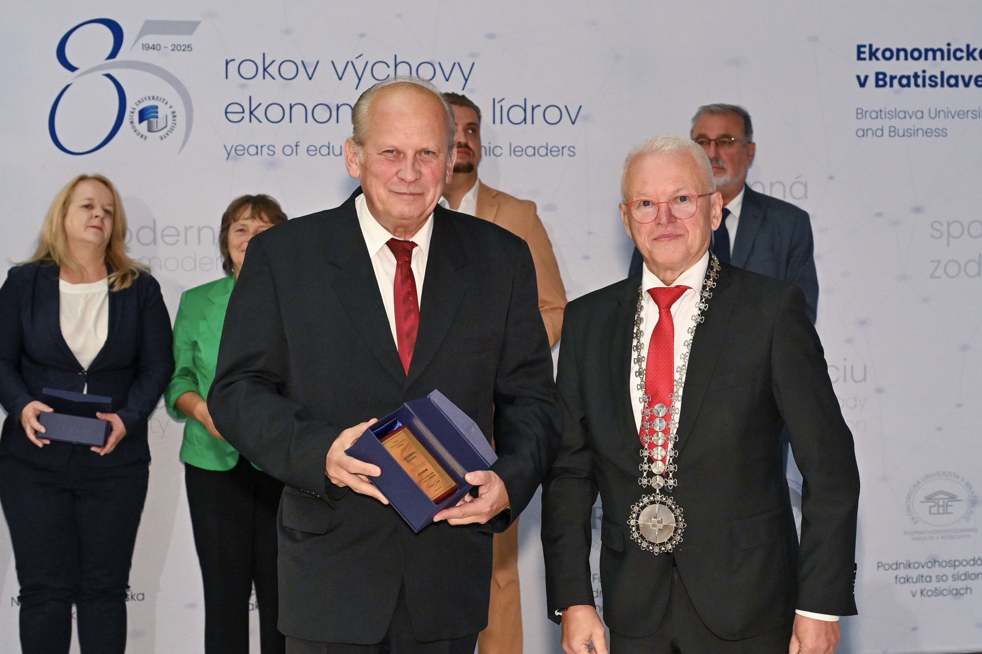 EUBA 85: Rektor ocenil laureátov za mimoriadny prínos k rozvoju vzdelávania