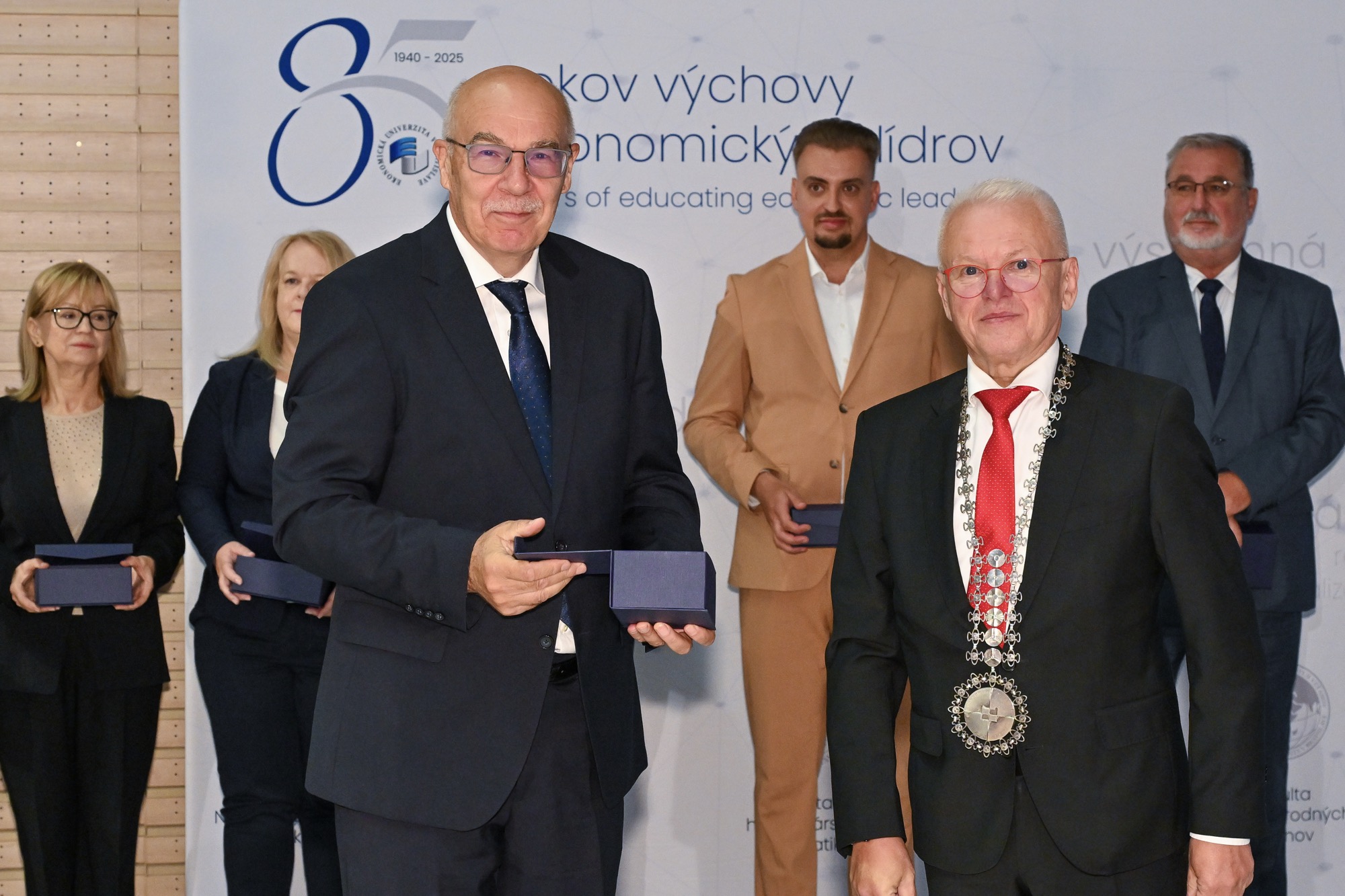 EUBA 85: Rektor ocenil laureátov za mimoriadny prínos k rozvoju vzdelávania