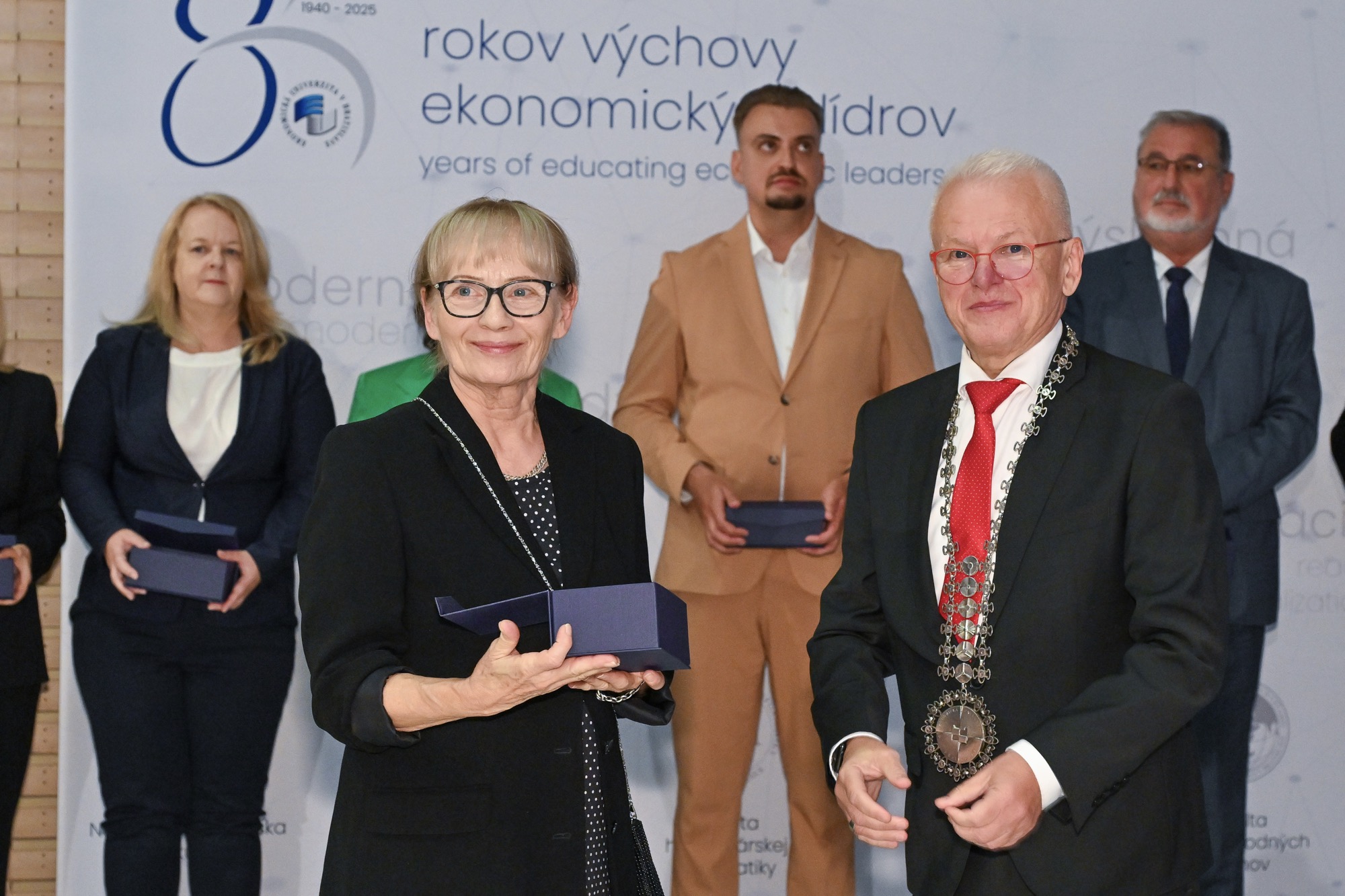 EUBA 85: Rektor ocenil laureátov za mimoriadny prínos k rozvoju vzdelávania