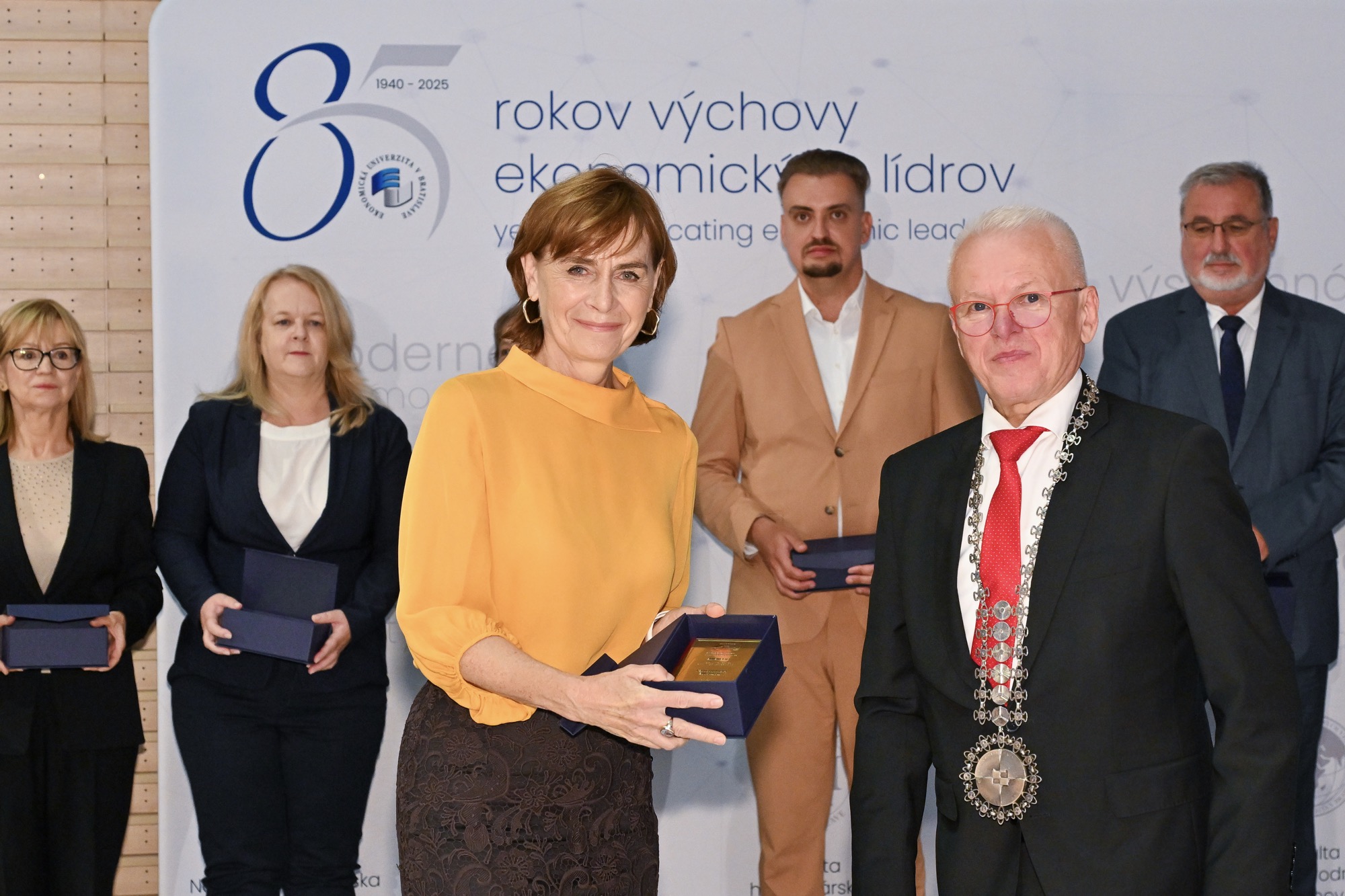 EUBA 85: Rektor ocenil laureátov za mimoriadny prínos k rozvoju vzdelávania