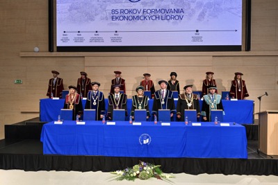 EUBA 85: Ocenenie za mimoriadny prínos k rozvoju univerzity