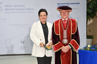 EUBA 85: Ocenenie za mimoriadny prínos k rozvoju univerzity