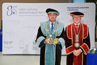 EUBA 85: Ocenenie za mimoriadny prínos k rozvoju univerzity