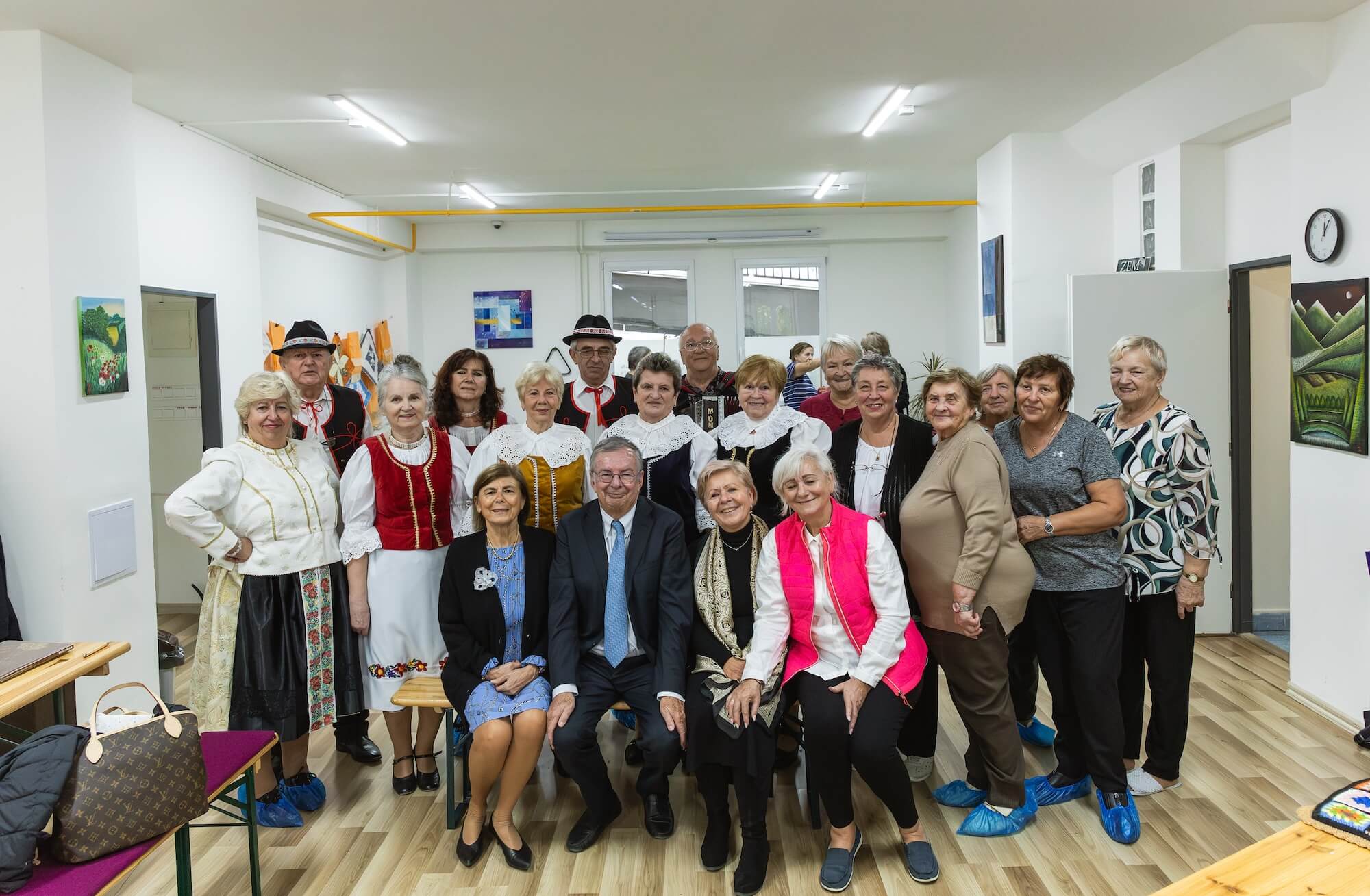 Nový akademický rok na Univerzite tretieho veku a návšteva prezidenta AIUTA na EUBA