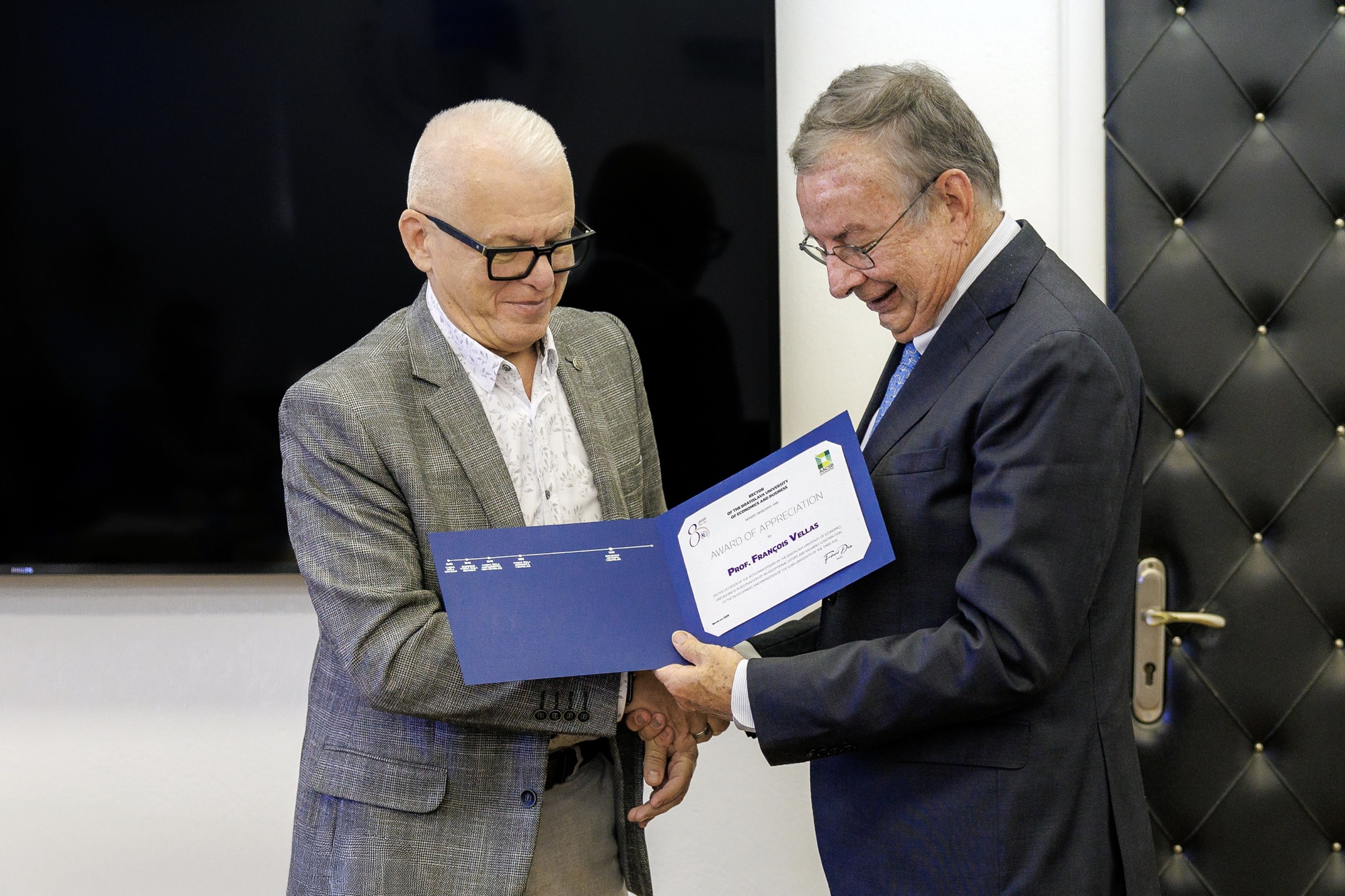 Nový akademický rok na Univerzite tretieho veku a návšteva prezidenta AIUTA na EUBA