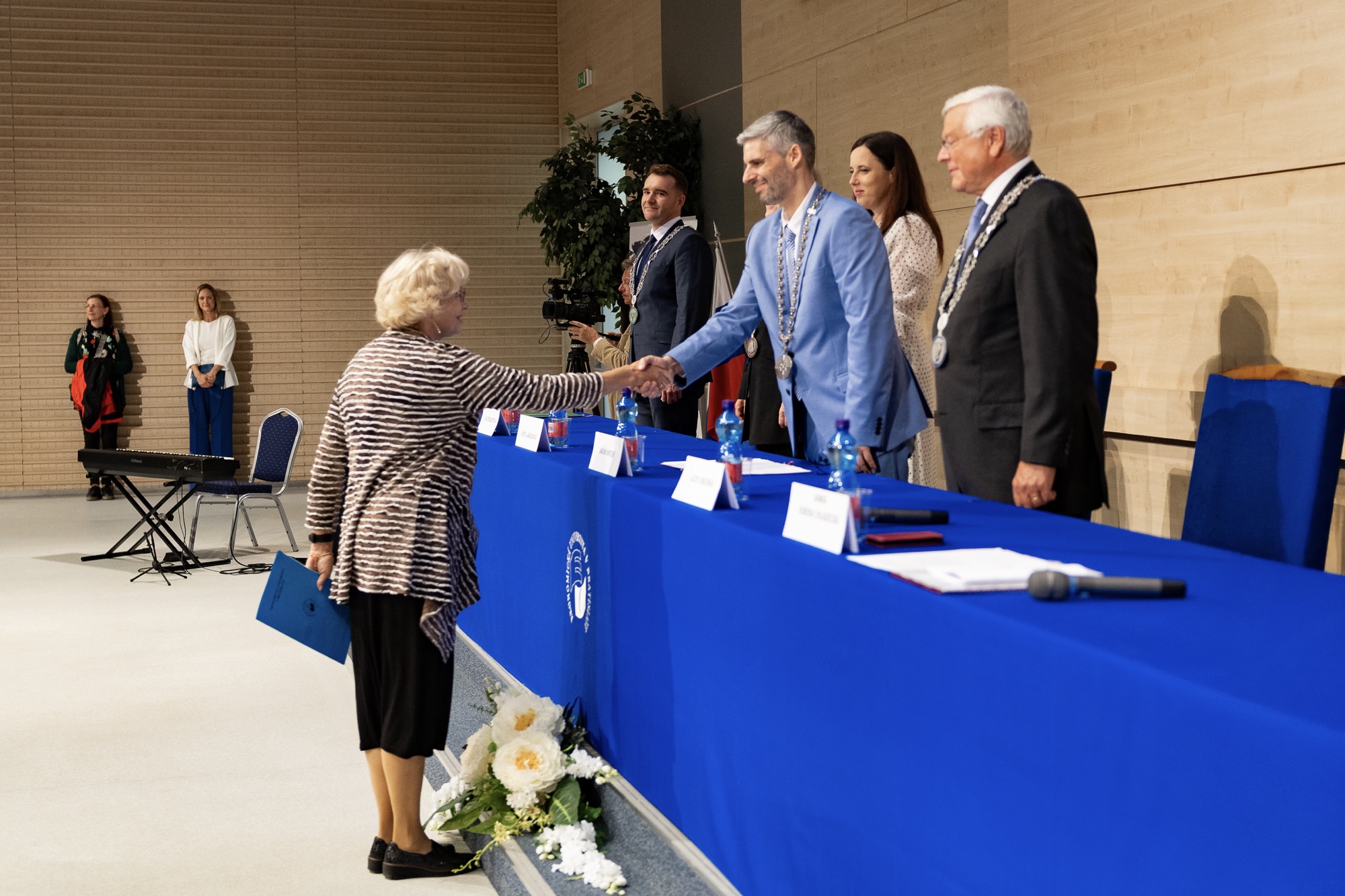 Nový akademický rok na Univerzite tretieho veku a návšteva prezidenta AIUTA na EUBA