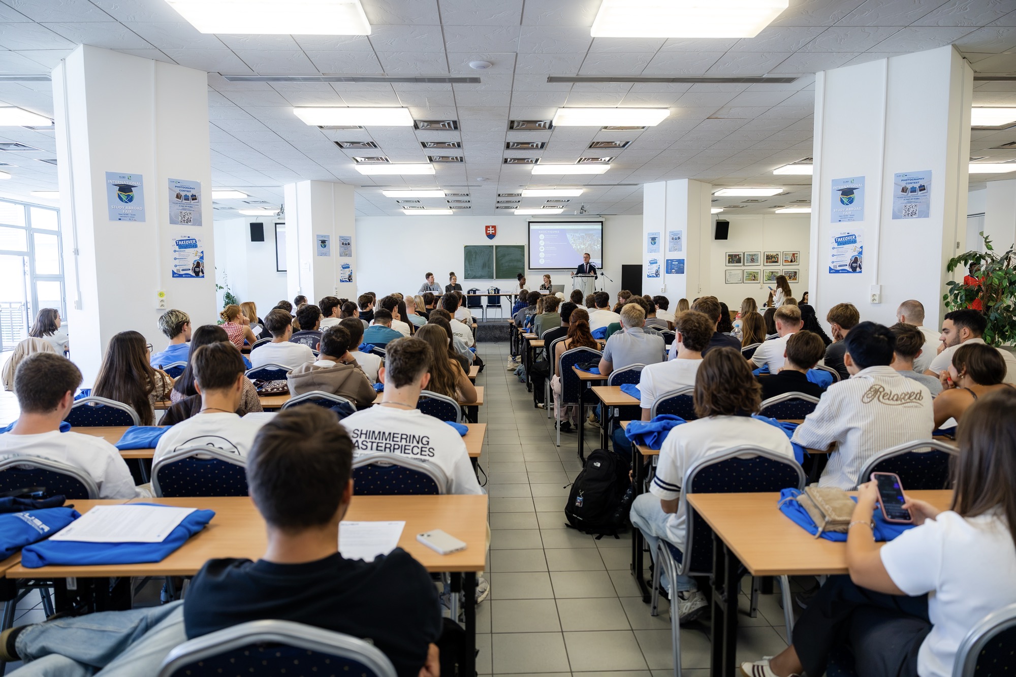EUBA privítala zahraničných výmenných študentov na zimný semester akademického roka 2026/2027
