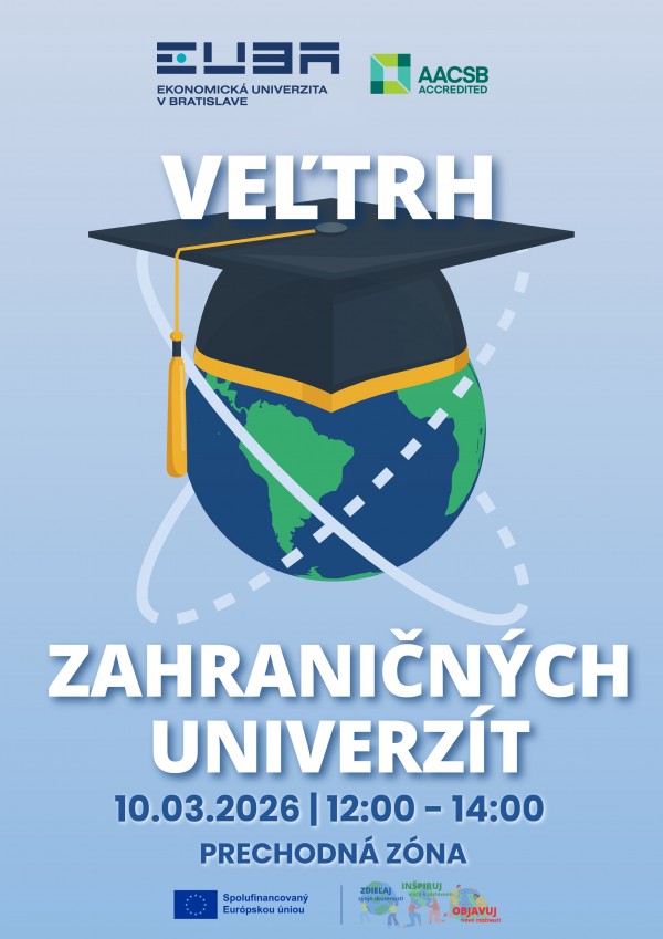 Pozvánka na Veľtrh zahraničných univerzít 2026 Pozvánka na Veľtrh zahraničných univerzít 2026