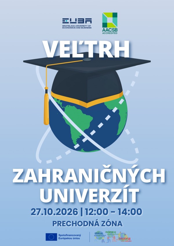 Pozvánka na Veľtrh zahraničných univerzít 2026