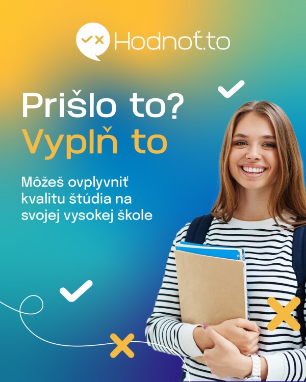 Prieskum spokojnosti študentov „Hodnoť.to“