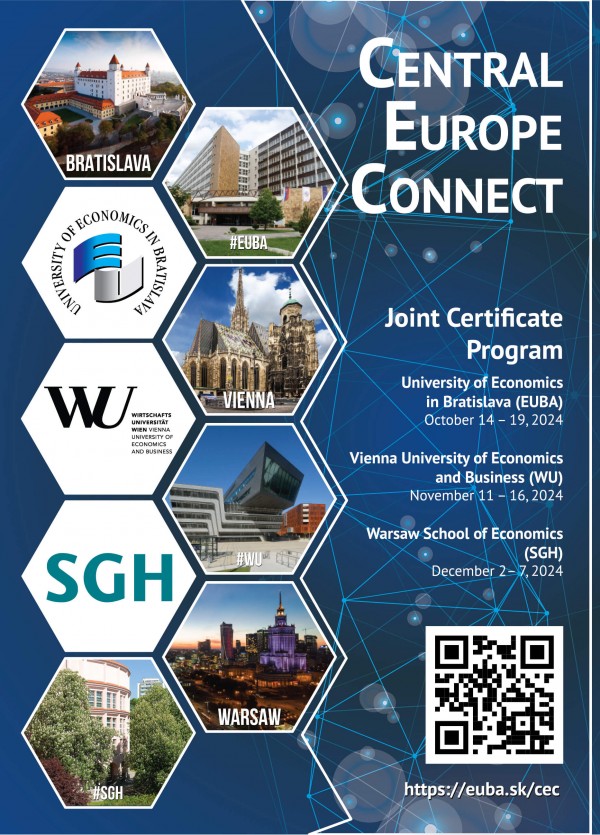 Central Europe Connect – winter semester 2024/2025 - Deadline to apply is extended until May 20, 2024!