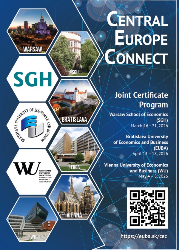 Central Europe Connect – letný semester 2025/26 