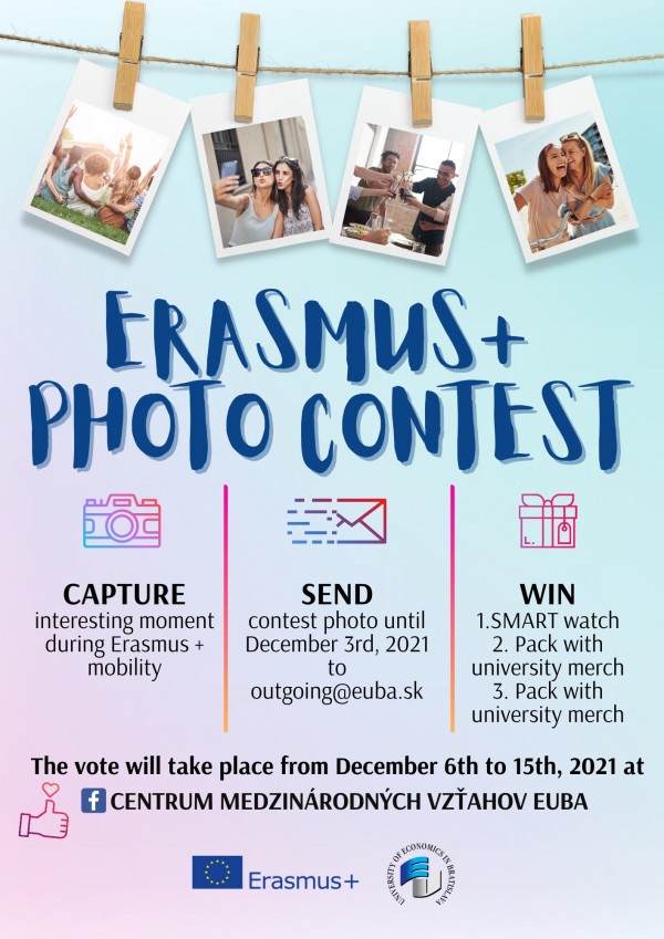 Erasmus+ Photo competition for outgoing students!