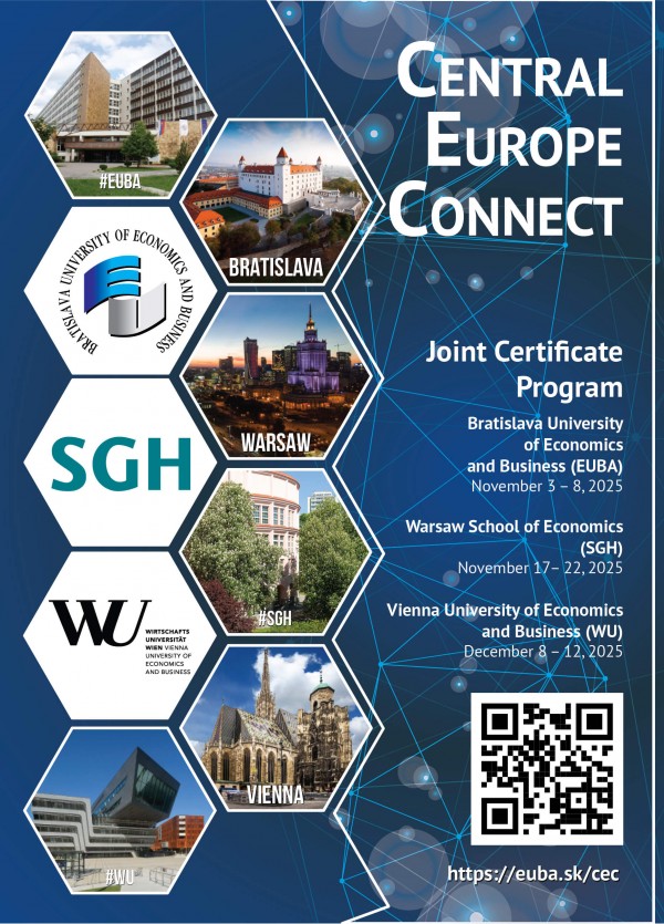 Central Europe Connect – zimný semester 2025/26