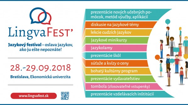 Bratislava koncom septembra ožije jazykmi – LingvaFest’ 2018