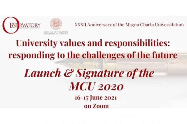EUBA signatárom Magna Charta Universitatum 2020 (MCU 2020)
