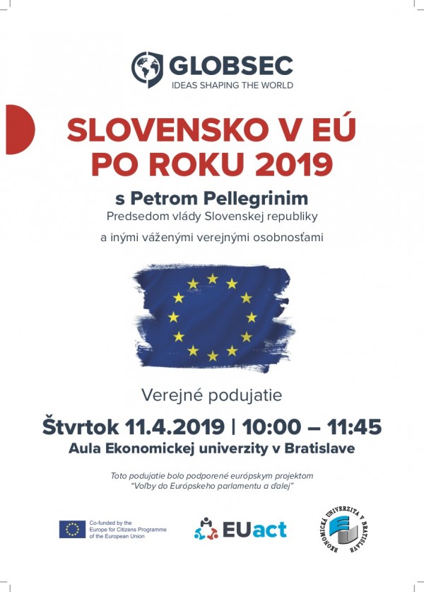 Pozvánka na diskusiu Slovensko v EÚ po roku 2019