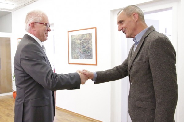 Welcoming the Slovenian Ambassador