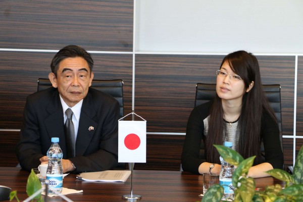 Japonský veľvyslanec prednášal na EU