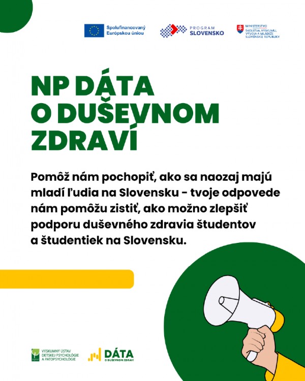 Duševné zdravie študentov vysokých škôl - výskum Duševné zdravie študentov vysokých škôl - výskum